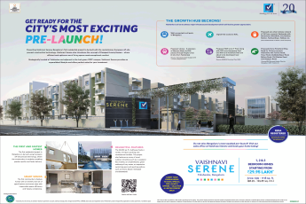 Vaishnavi Serene presenting delightful features in Yelahanka, Bangalore